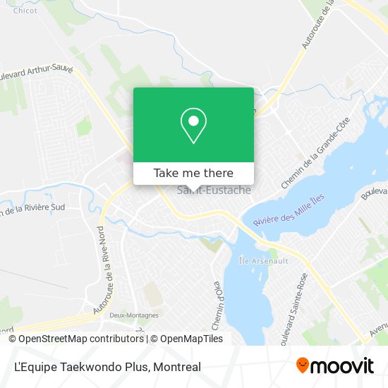 L'Equipe Taekwondo Plus map