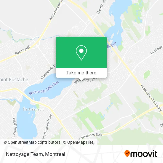 Nettoyage Team map