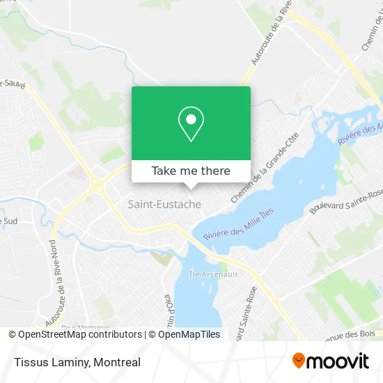 Tissus Laminy map