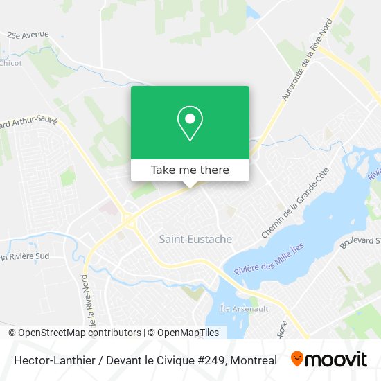 Hector-Lanthier / Devant le Civique #249 map