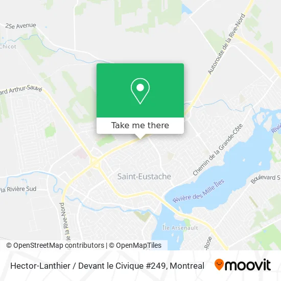 Hector-Lanthier / Devant le Civique #249 map