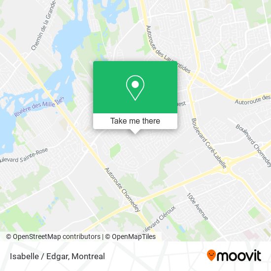 Isabelle / Edgar map