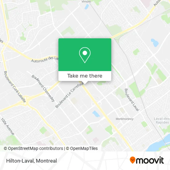 Hilton-Laval map