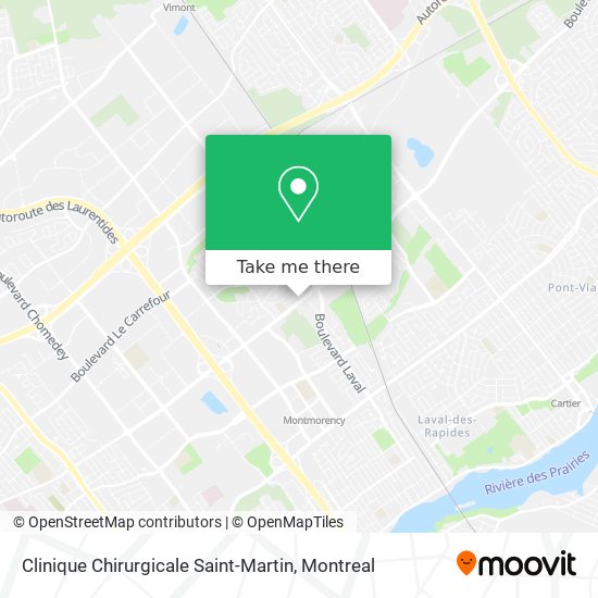 Clinique Chirurgicale Saint-Martin map