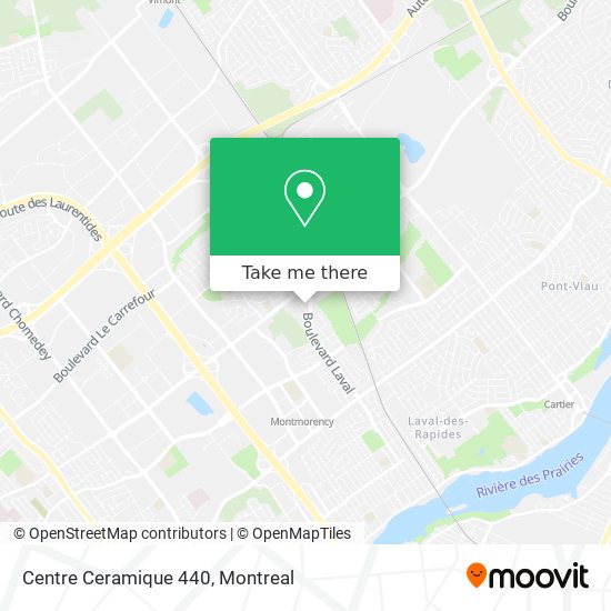 Centre Ceramique 440 map