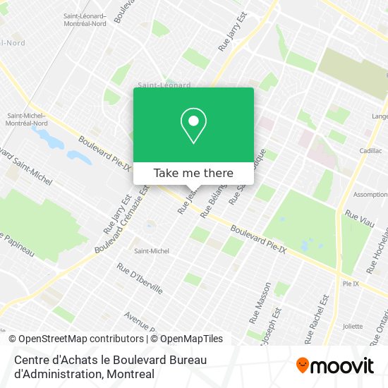 Centre d'Achats le Boulevard Bureau d'Administration map