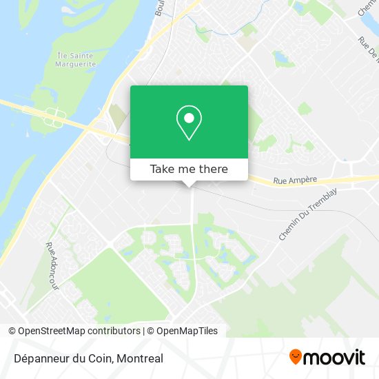 Dépanneur du Coin map