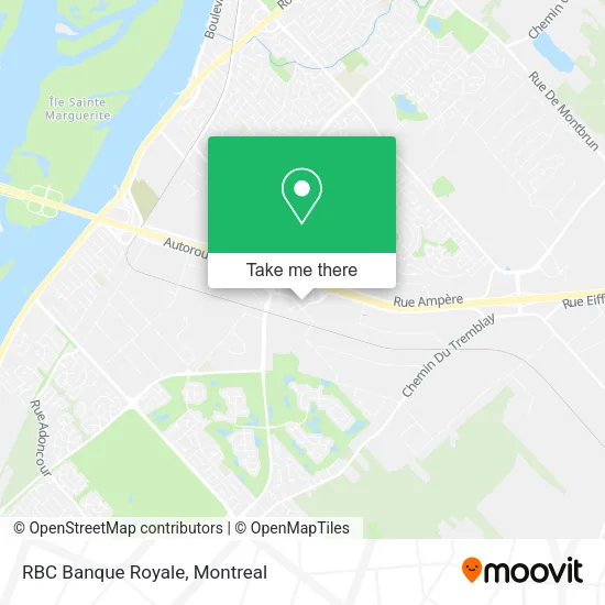 RBC Banque Royale map