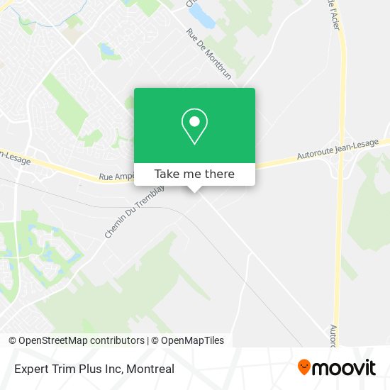 Expert Trim Plus Inc map