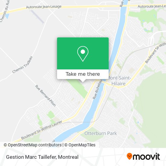 Gestion Marc Taillefer map