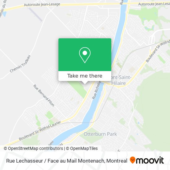 Rue Lechasseur / Face au Mail Montenach map