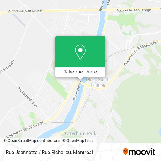 Rue Jeannotte / Rue Richelieu map