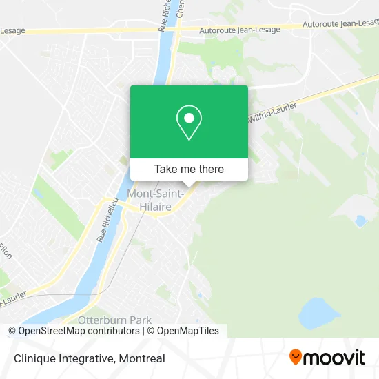 Clinique Integrative map