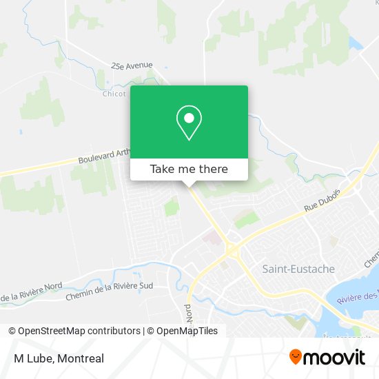 M Lube map