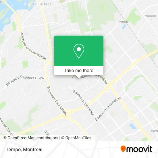 Tempo map