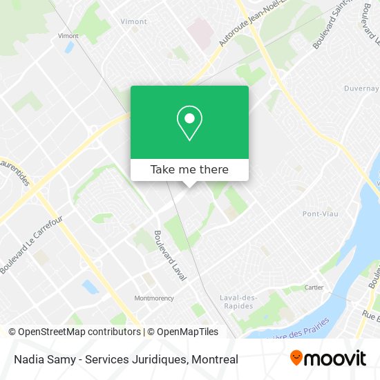 Nadia Samy - Services Juridiques map