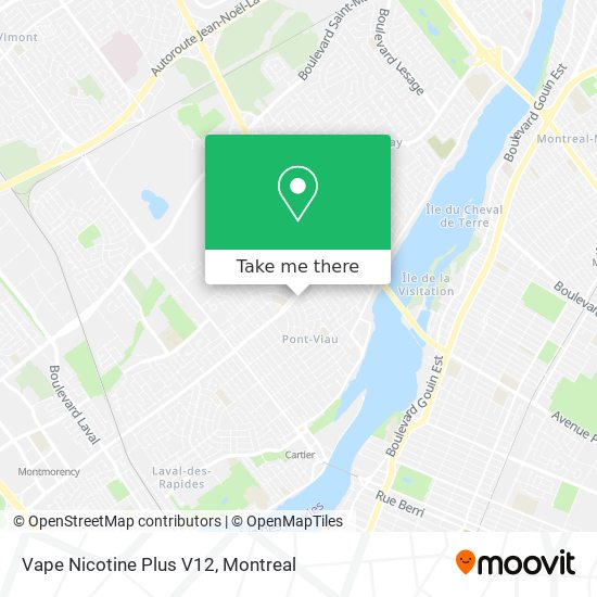 Vape Nicotine Plus V12 map