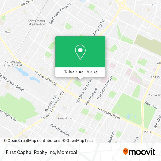 First Capital Realty Inc map