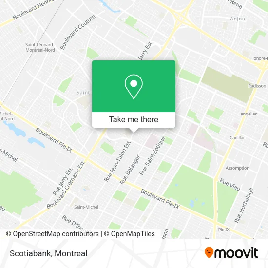 Scotiabank map