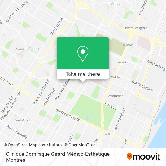 Clinique Dominique Girard Médico-Esthétique map