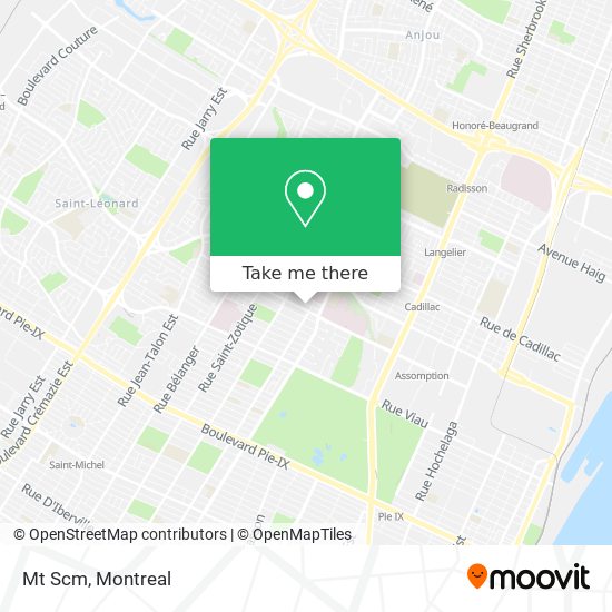 Mt Scm map