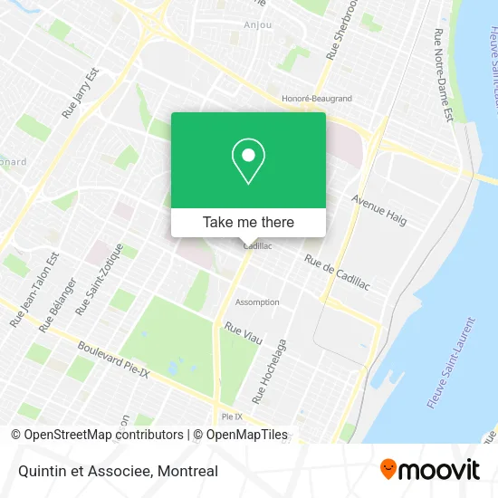 Quintin et Associee map
