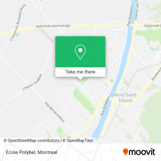 École Polybel map