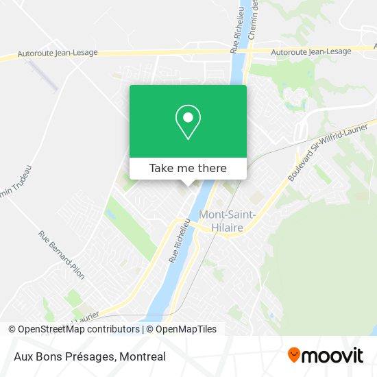 Aux Bons Présages map