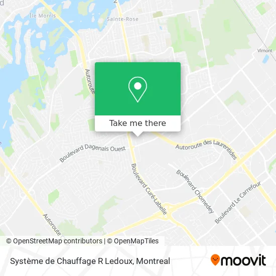 Système de Chauffage R Ledoux map