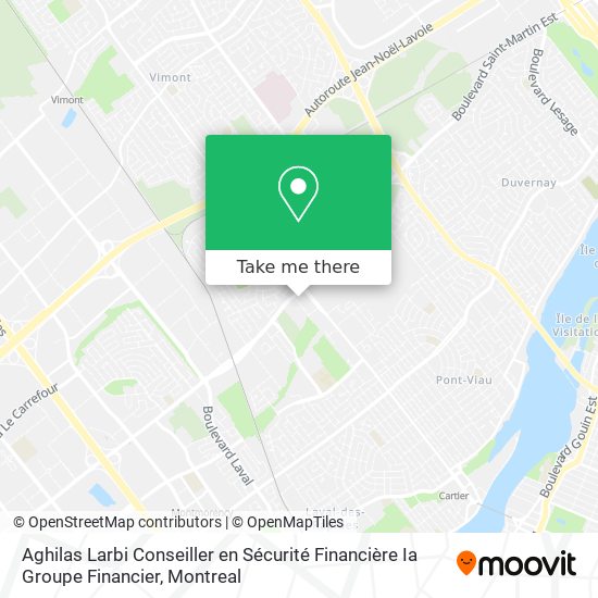 Aghilas Larbi Conseiller en Sécurité Financière Ia Groupe Financier map