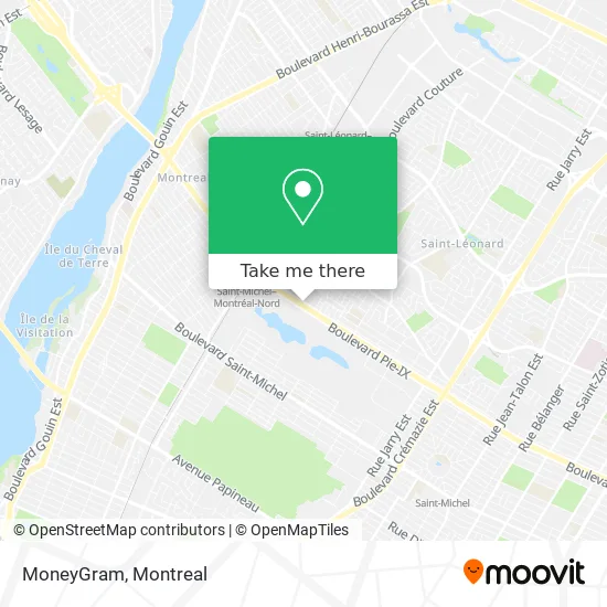 MoneyGram map