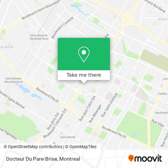 Docteur Du Pare-Brise map