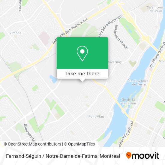 Fernand-Séguin / Notre-Dame-de-Fatima map