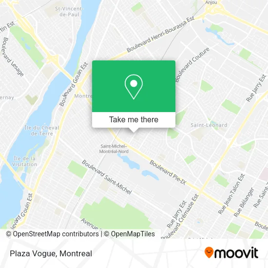 Plaza Vogue map