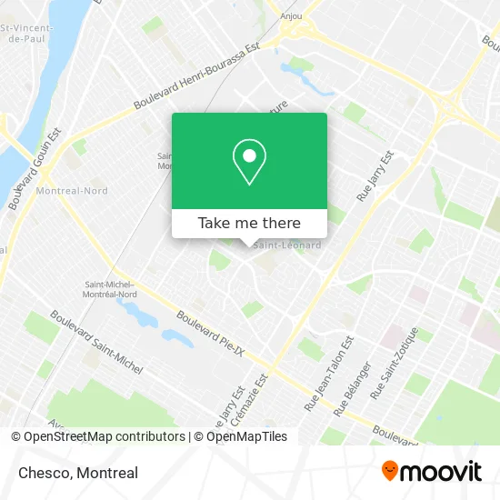 Chesco map