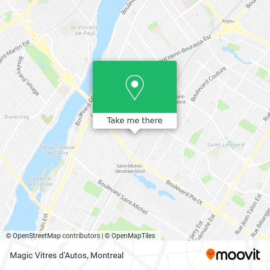 Magic Vitres d'Autos map