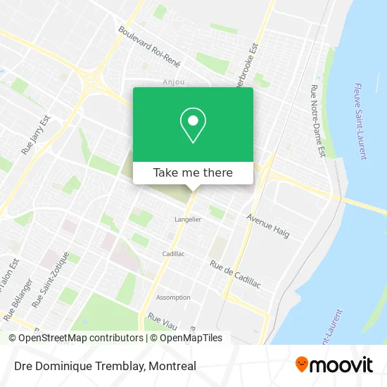 Dre Dominique Tremblay map