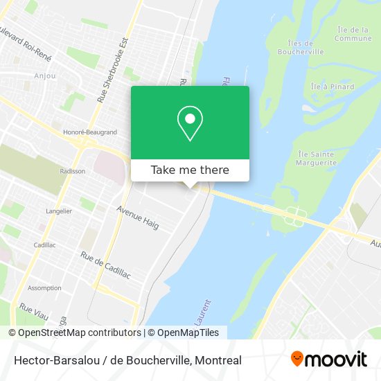 Hector-Barsalou / de Boucherville map