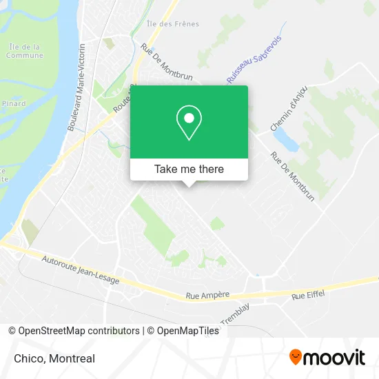 Chico map
