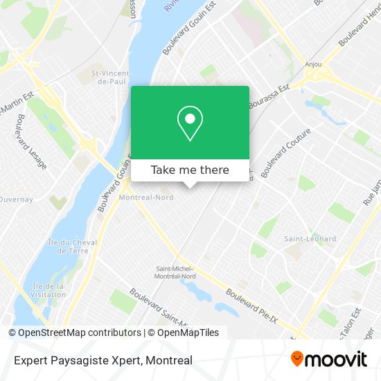 How To Get To Expert Paysagiste Xpert In Montréal-Nord By Bus, Metro Or  Train?