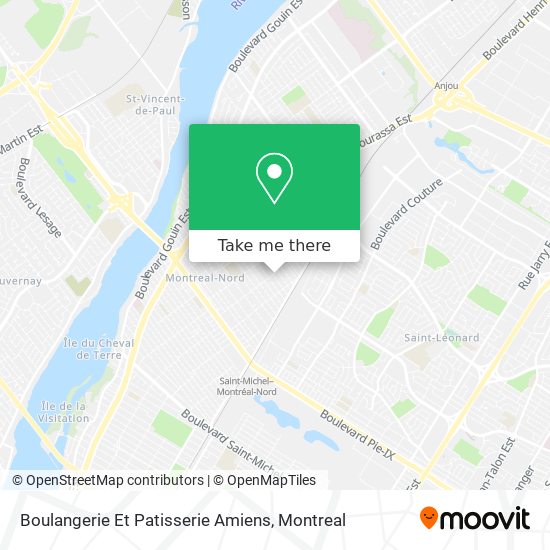 Boulangerie Et Patisserie Amiens map