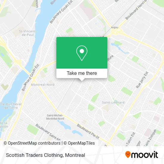 Scottish Traders Clothing map