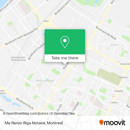 Me Renzo Riga Notaire map