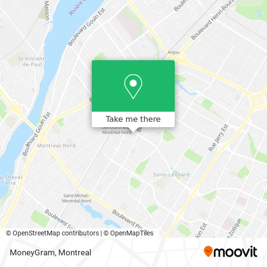 MoneyGram map