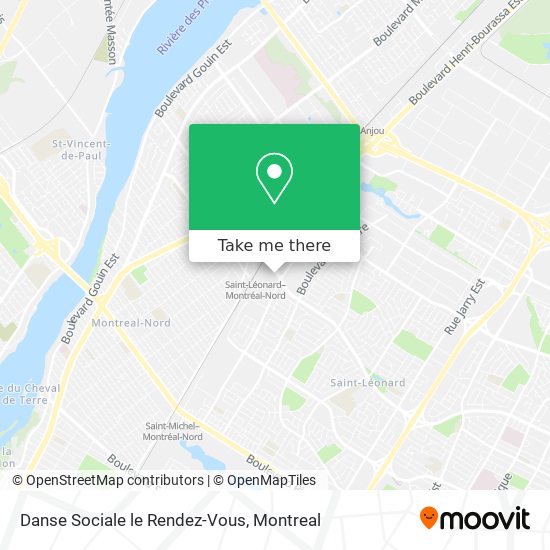 Danse Sociale le Rendez-Vous map