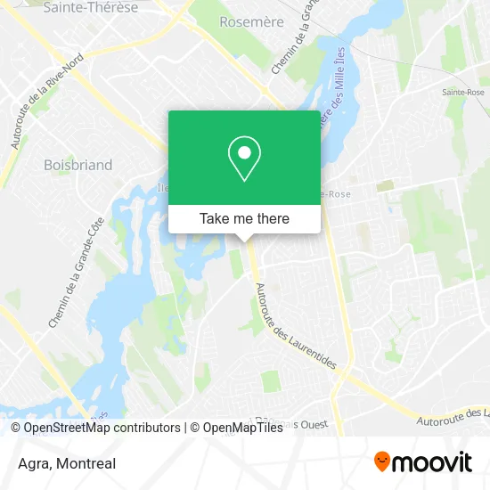 Agra map