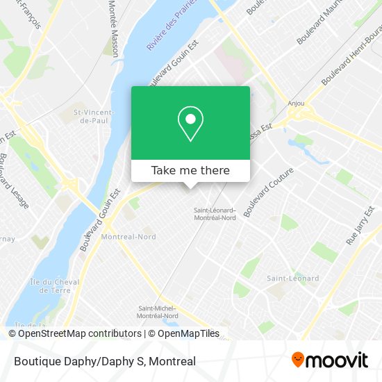 Boutique Daphy/Daphy S map
