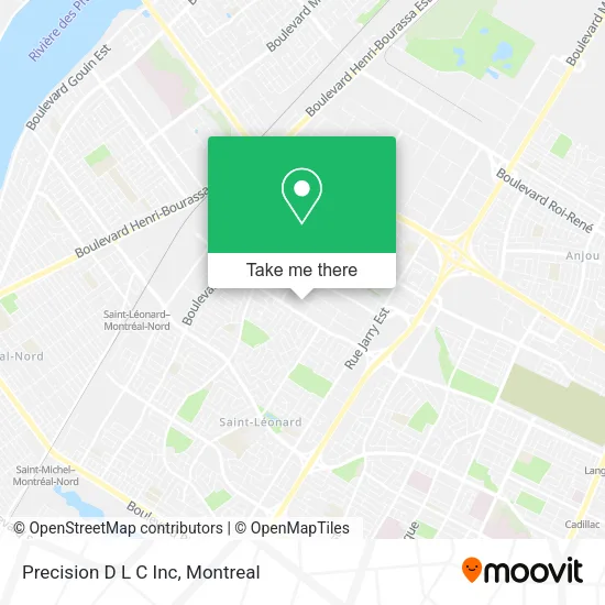 Precision D L C Inc map