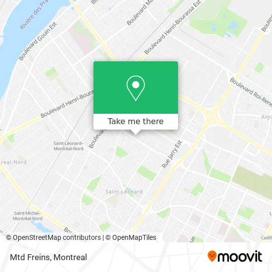 Mtd Freins map