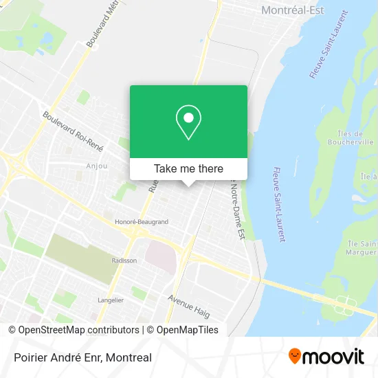 Poirier André Enr map